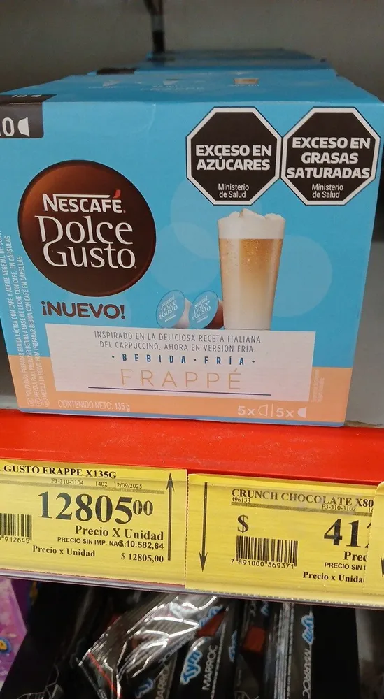 Bebida à Base De Café Frappé Nescafé Dolce Gusto Caixa 135g 10 Unidades