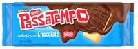 Biscoito Leite Cobertura Chocolate Ao Leite Passatempo Pacote 120g