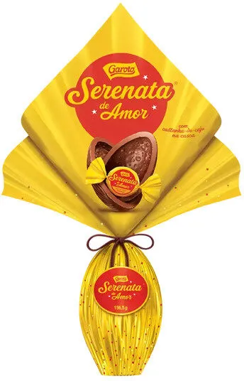 Ovo De Páscoa Ao Leite Serenata De Amor Garoto 196,5g