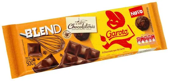 Chocolate Blend Garoto Chocolateria Pacote 500g