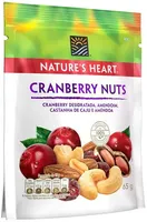 Mix De Frutas E Sementes Cranberry Nuts Natures Heart Pouch 65g