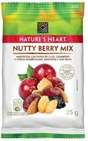 Mix De Frutas E Sementes Nutty Berry Natures Heart Pacote 25g