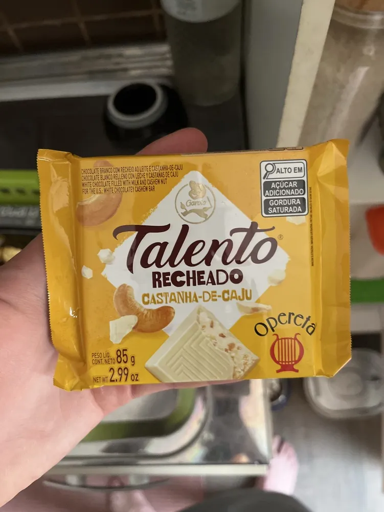 TABLETE TALENTO OPERETA 85G GAROTO