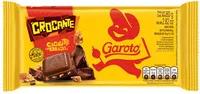 Chocolate Ao Leite Garoto Crocante Pacote 80g