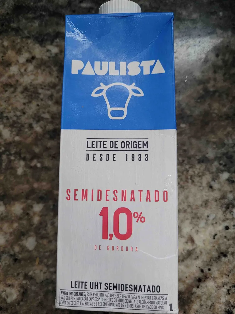 Leite Paulista Semidesnatado