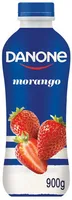 Iogurte Parcialmente Desnatado Morango Danone Garrafa 900g