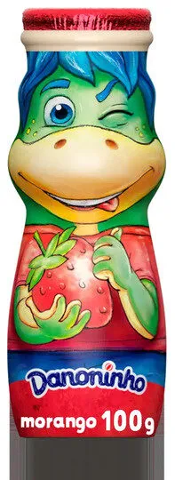 Iogurte Morango Disney Danoninho Frasco 100g
