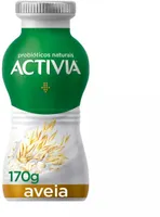 Leite Fermentado Parcialmente Desnatado Aveia Activia Frasco 170g