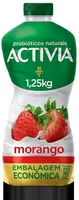 Leite Fermentado Parcialmente Desnatado Morango Activia Garrafa 1,25kg