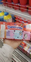Queijo Petit Suisse Morango Danoninho Bandeja 320g 8 Unidades