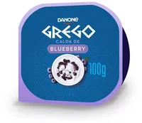 Iogurte Integral Grego Calda Blueberry Danone Pote 100g