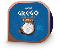 Iogurte Integral Grego Calda Flocos Danone Pote 100g