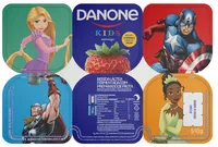 Bebida Láctea Fermentada Morango Danone Kids Bandeja 510g 6 Unidades