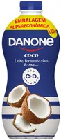 Iogurte Parcialmente Desnatado Coco Danone Garrafa 1,25kg Embalagem Supereconômica