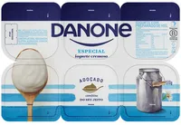 Iogurte Integral Cremoso Original Danone Especial Bandeja 510g 6 Unidades