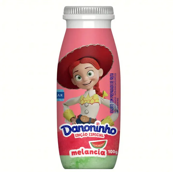 Iogurte Parcialmente Desnatado Melancia Danoninho Frasco 100g