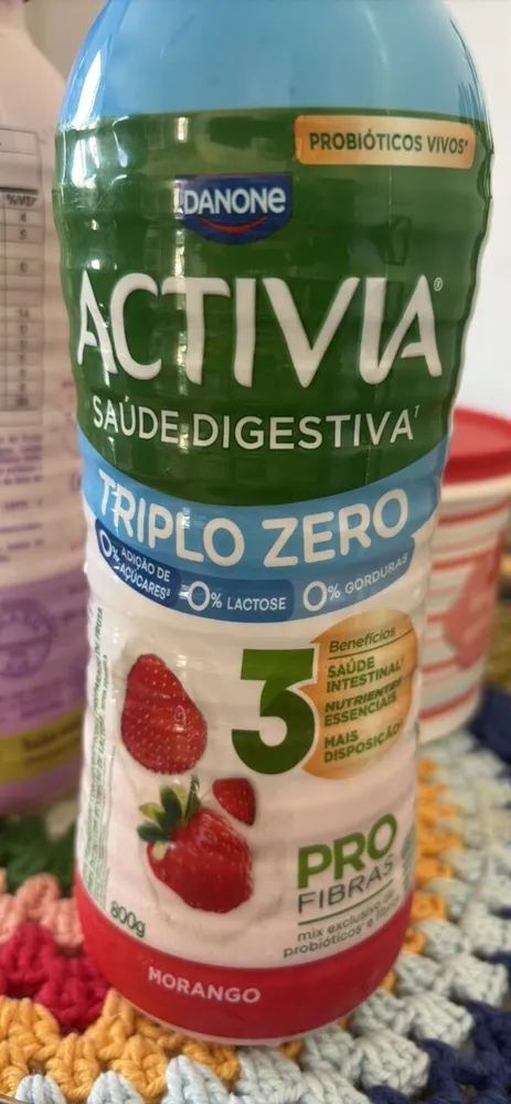 Activia Triplo Zero - Morango