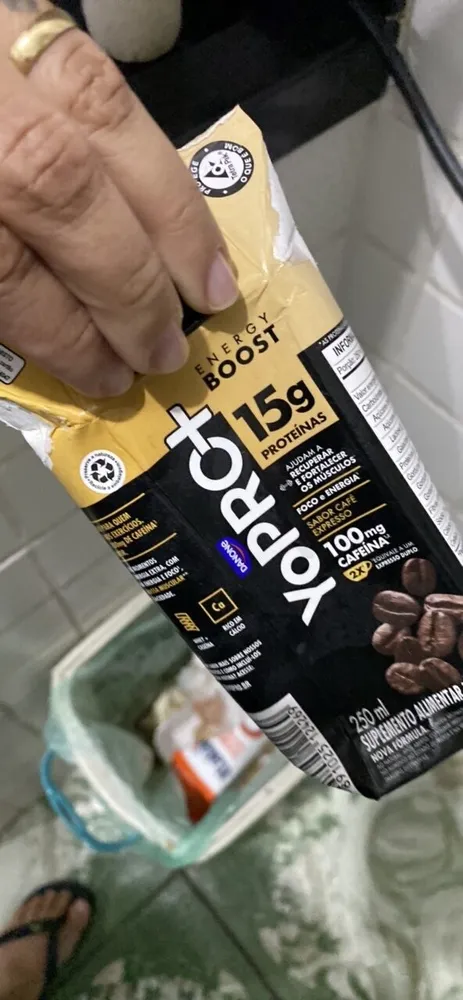 Yopro cappuccino