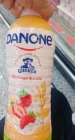 iogurte líquido Danone quaker 800g morango e aveia