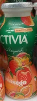 Leite Fermentado Parcialmente Desnatado Pêssego Activia Garrafa 800g