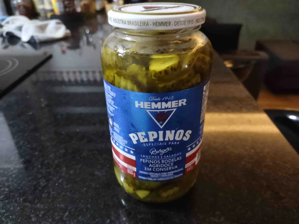 Pepinos Rodela Agridoce Hemmer