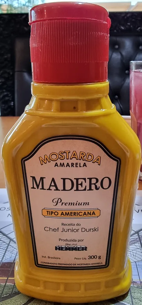 Mostarda amarela tipo americana