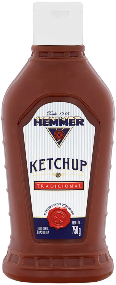 Ketchup Tradicional Hemmer Squeeze 750g
