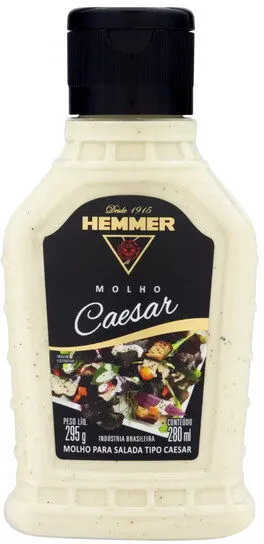Molho Para Salada Caesar Hemmer Squeeze 280ml