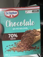 Chocolate em po soluvel - Dr Oetker