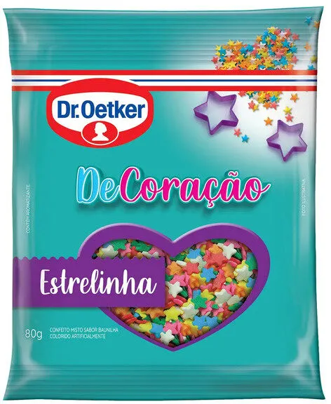 Confeito Dr Oetker 80gr Estrelinha