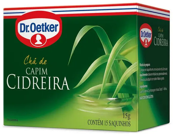 Chá De Capim Cidreira Com 15 Sachês Dr.oetker 15g