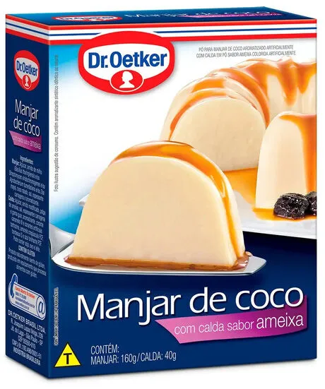 Manjar De Coco Calda De Ameixa