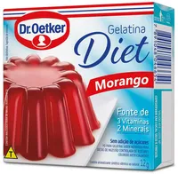 Gelatina Diet Morango Dr.oetke