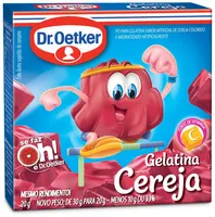 Gelatina Cristal Oetker Cereja Rs