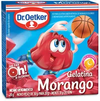 Gelatina Dr.oetker Morango