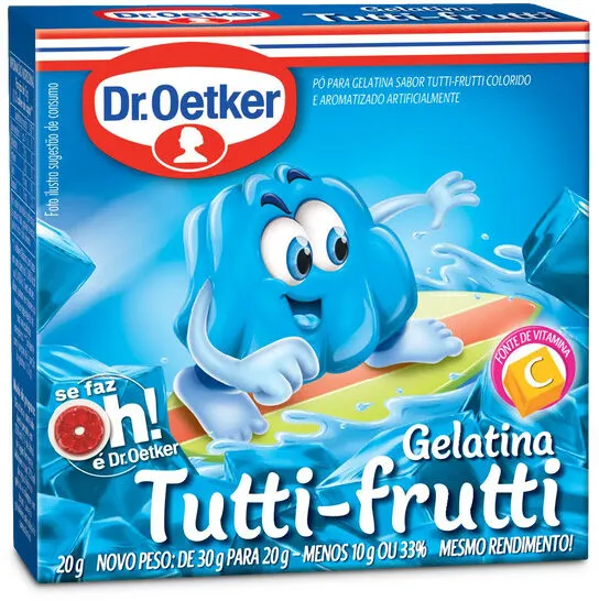 Gelatina Dr.oetker Tutti Frutti