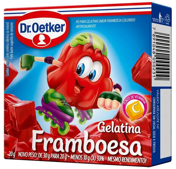 Gealtina De Frambroesa 20g