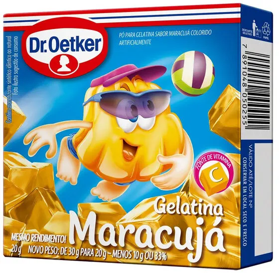 Gelatina Dr.oetker Maracuja 20g