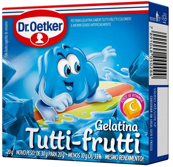 Gelatina Dr.oetker Tutti Frutti 20g