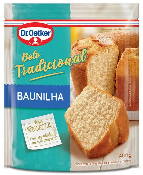 Mist Bolo Oetker Baunilha