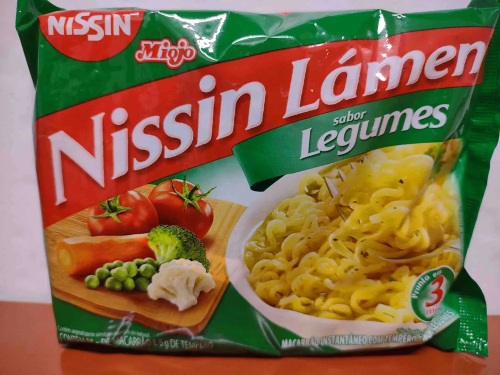 Miojo sabor Legumes