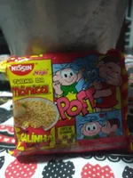Macarrão Instantâneo Lámen Galinha Suave Turma Da Mônica Nissin Miojo Pacote 85g