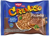 Macarrão Instantâneo Picanha Nissin Miojo Cremoso Pacote 88g