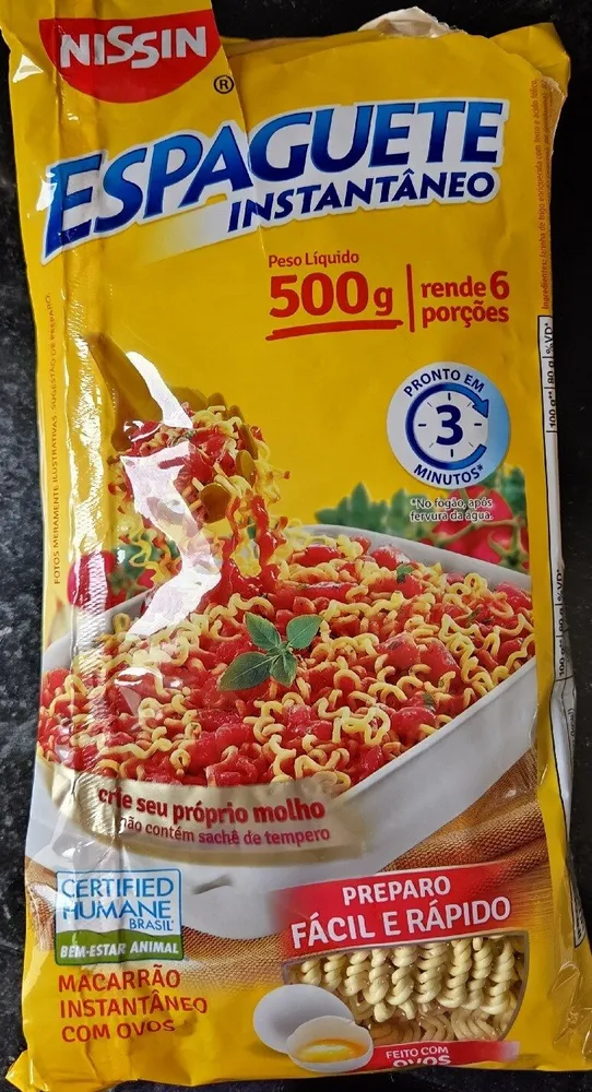 Miojo Espaguete N3