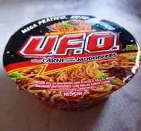 Macarrão Instantâneo Yakissoba Carne Com Molho Japonês Nissin U.f.o. Bandeja 97g
