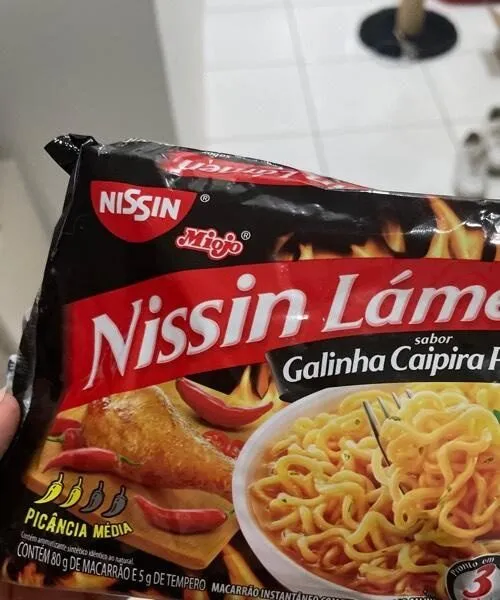 Miojo Galinha Caipira Picante