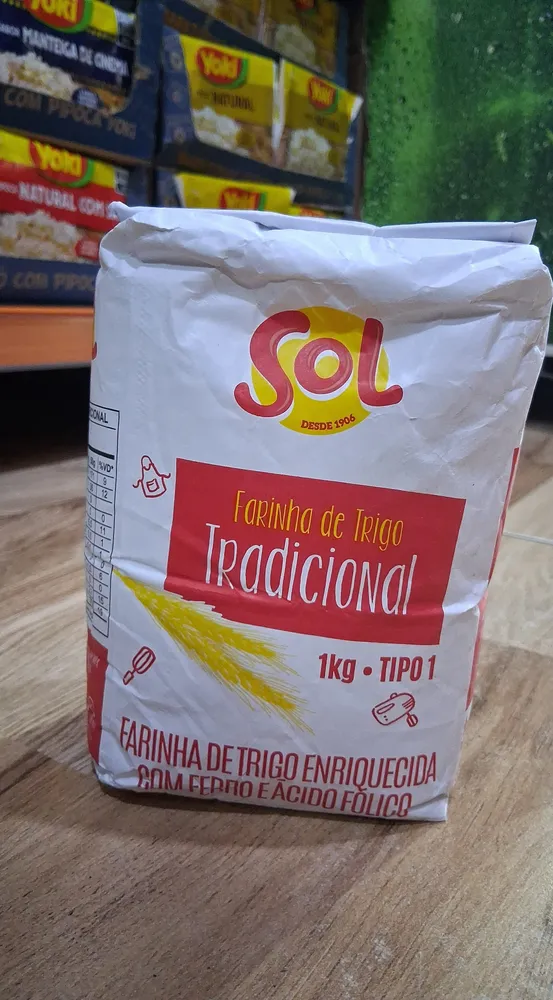 farinha de trigo sol