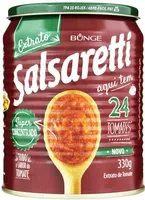 Extrato De Tomate Concentrado Salsaretti Lata 330g