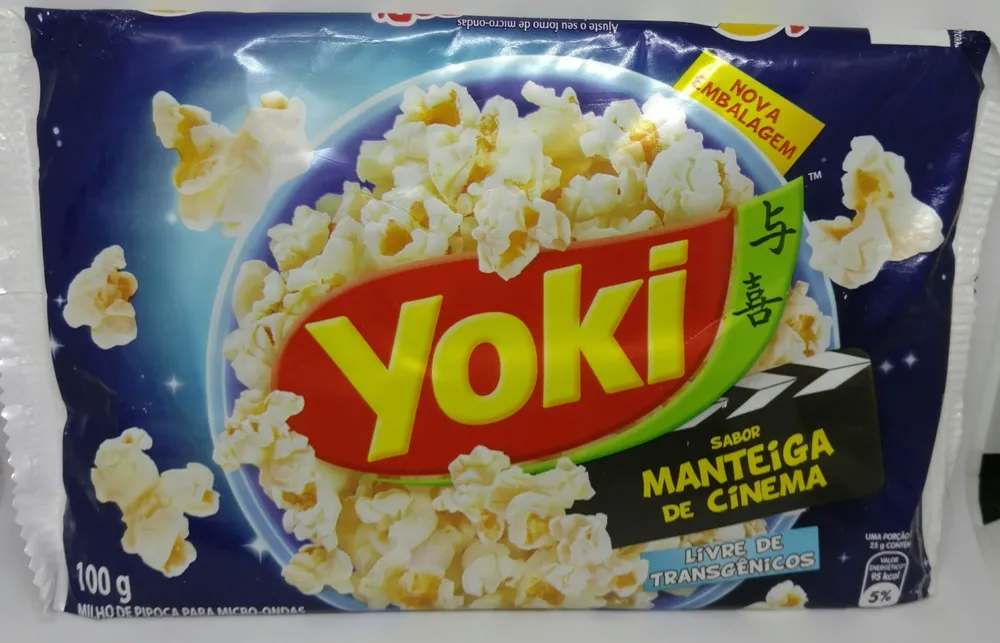 Yoki sabor manteiga de cinema