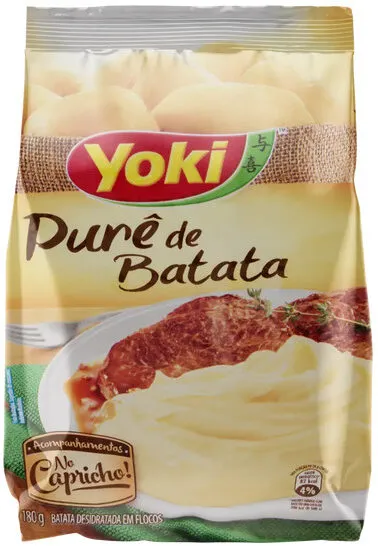 Purê De Batata Yoki Pacote 180g